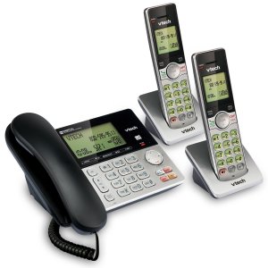 Vtech CS6949-2 Cordedcordless Answering System With Dual Caller Id And