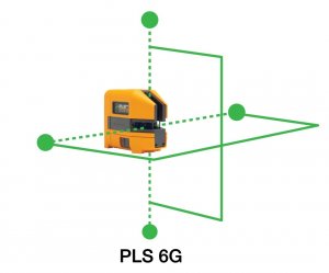 Fluke PLS 6G Z Cross Line And Point Green