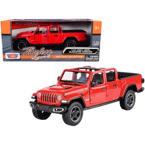 Motormax 79370bl 2021 Jeep Gladiator Rubicon (open Top) Pickup Truck B