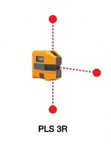 Fluke PLS 3R KIT 3-point Red Laser Kit