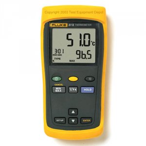 Fluke FLUKE-51-2 60HZ Single Input Thermometer 60hz