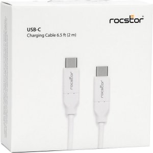 Rocstor Y10C274-W1 Usb-c Charging Cable 2m 6ft