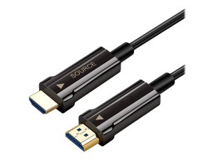 4xem 4XFIBERHDMI5M8K 16ft Active Optical Fiber Hdmi