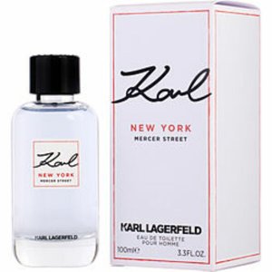 Karl 364260 New York Mercer Street By  Edt Spray 3.4 Oz For Men