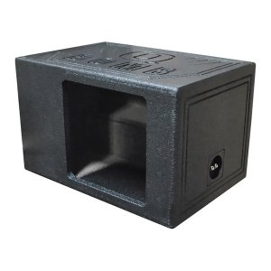 Qpower QBOMB12VLSINGSQ Single 12 Bomb Boxsquare Ported Square Woofer O