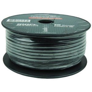 Nippon AP12100BK 12 Gauge Black Primary Wire - 100 Feet