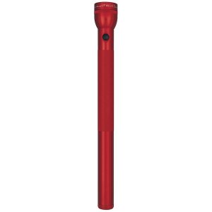 Maglite S6D035 Xenon 6-cell D Flashlight Red