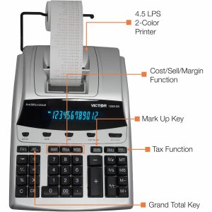 Victor 1240-3A Victor 1240-3a 12 Digit Heavy Duty Commercial Printing 