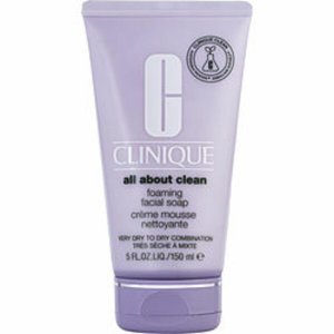 Clinique 434262 By  All About Clean Foaming Facial Soap ( Very Dry To 