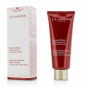 Clarins 292363 By  Super Restorative Hand Cream  --100ml3.3oz For Wome