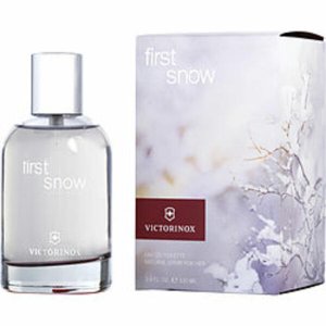 Swiss 433405 Swiss Army First Snow By Victorinox Edt Spray 3.4 Oz For 