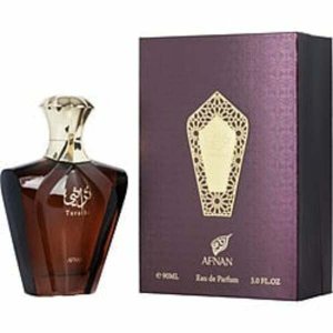 Afnan 415255 Turathi Brown By  Perfumes Eau De Parfum Spray 3 Oz For M