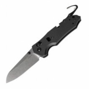 Hogue 34776 Trauma 3.5in 1st Resp Fold Sheepsfoot Tumble G10 Black