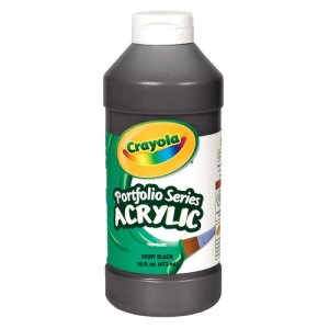 Crayola 204016432 Paint,16oz,acr,wh