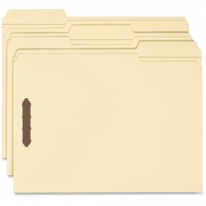 Smead SMD 14600 Smead 13 Tab Cut Letter Recycled Fastener Folder - 8 1