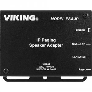 Viking VK-PSA-IP Ip Paging Speaker Adapter