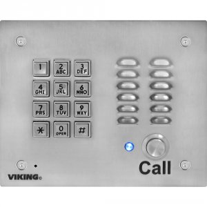 Viking VK-K-1700-IP Voip Stainless Steel Vandal Resistant Entry Phone 