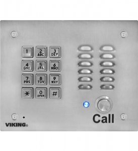 Viking VK-K-1700-IP Voip Stainless Steel Vandal Resistant Entry Phone 