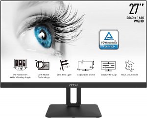 Msi MP271QP 27   1440p Hdmi Dp Ips Led Monitor