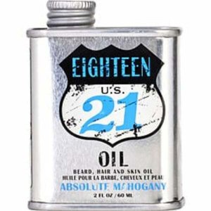 18.21 418028 By  Beard, Hair, And Skin Oil Absolute Mohogany  2 Oz For