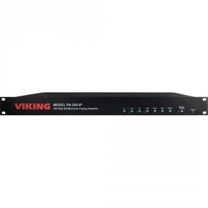 Viking VK-PA-250-IP 250 Watt 70v Sipmulticast Paginf Amplifier