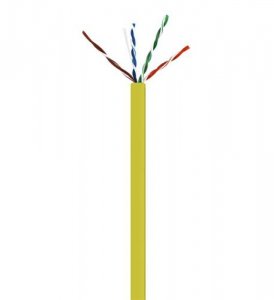 Wavenet WAV-CAT6V-CMR-YL Cat6 550mhz No Spline Yellow