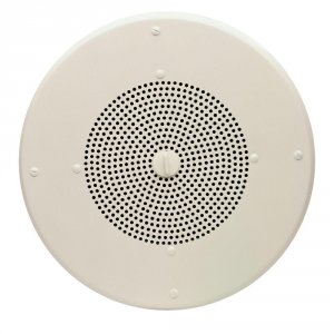 Valcom VC-VC-1060A Round 8in. In. Inch Talk-back Analog Ceiling Speake