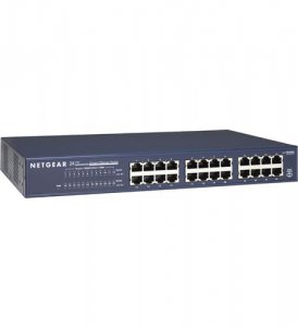 Netgear NET-JGS524NA Prosafe 24 Port Gigabit Rackmount Switch