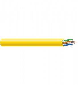 Wavenet WAV-CAT5-CMR-YL Cat5 Cable Riser 1000 Ft Yellow