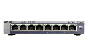 Netgear GS108E-300NAS Net-gs108e-300nas Prosafe 8 Port Gigabit Switch