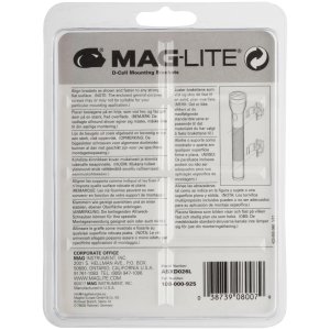 Maglite ASXD026 D  C Cell Flashlight Universal Mounting Brackets (2pkg