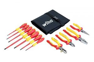 Wiha 32986 Wiha 11 Pc Insulated Industrial Pliers And Screwdriver Set