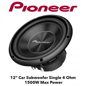 Pioneer TSA300S4 12 Single  4ohm Subwoofer - 1500 Watts Max