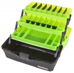 Flambeau 6383FG 3 Tray Frost Greenblack