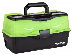 Flambeau 6383FG 3 Tray Frost Greenblack