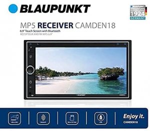 Blaupunkt CAMDEN18 6.9 Double Din Touchscreen Receiver With Bluetooth 