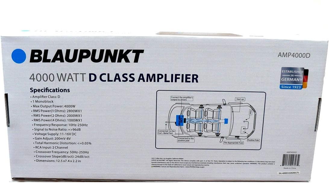 BLAUPUNKT-AMP4000D