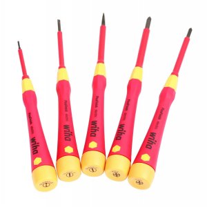 Wiha 32085 Wiha 5 Piece Insulated Picofinish Precision Screwdriver Set