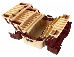 Flambeau 6089TB 7 Tray-hip Roof Tackle Box Bluetaupe