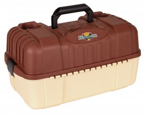 Flambeau 6089TB 7 Tray-hip Roof Tackle Box Bluetaupe