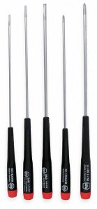 Wiha 26192 Wiha 5 Pc Precision Slotted And Phillips Screwdriver Set