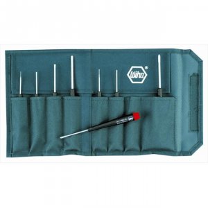 Wiha 26199 Wiha Precision Slotted And Phillips Screwdriver Set (8 Piec