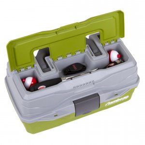 Flambeau 6381TB 1-tray Classic Tray Tackle Box Portable Storage Green 