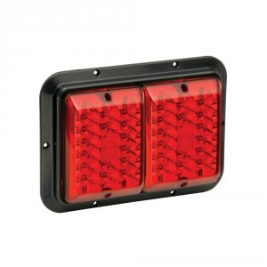 Bargman 4784610 Taillight 84 Led Surface Mount Redred Black Base