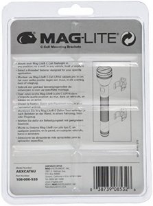 Maglite ASXCAT6 (d And C Cell) Flashlight Universal Mounting Brackets 