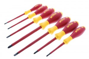 Wiha 32099 Wiha 7 Piece Insulated Softfinish Screwdriver Set