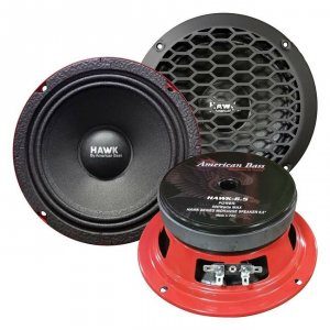 American HAWK65 Hawk 6.5 500 Watts 4 Ohm (each)