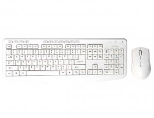 Imicro M610 WHITE Bornd M610 - Keyboard And Mouse Set - White