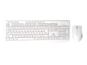 Imicro M610 WHITE Bornd M610 - Keyboard And Mouse Set - White