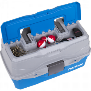 Flambeau 6382TB 2 Tray Tackle Blue Gray